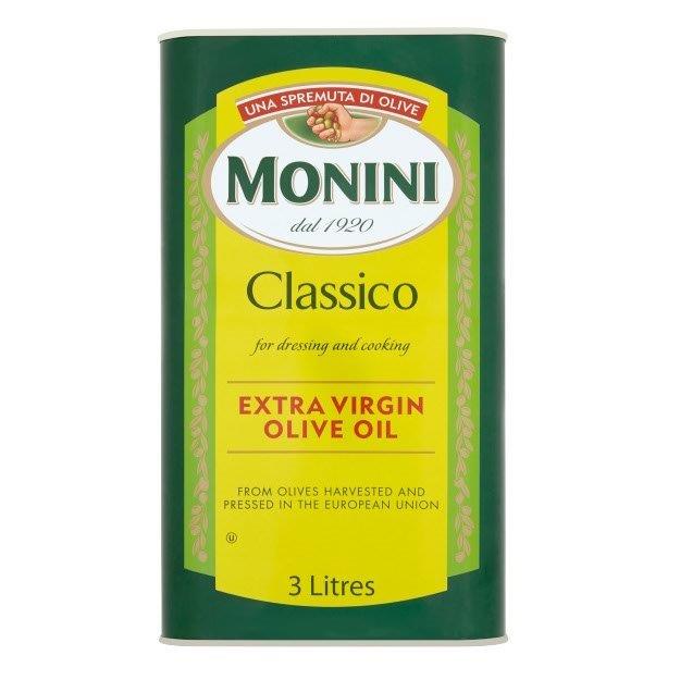 Monini Classico Extra Virgin Olive Oil 3Ltr