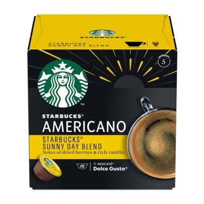 Starbucks Dolce Gusto Americano Sunny Day Blend 12's 99.6g NEW