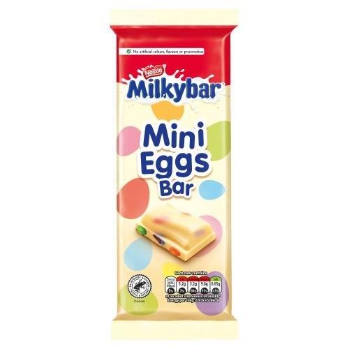 Milkybar Mini Egg Block 100g
