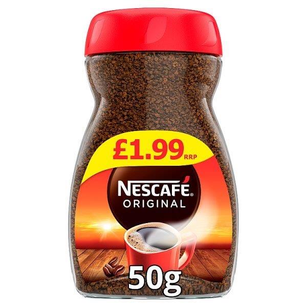 Nescafe Original PM £1.99 50g
