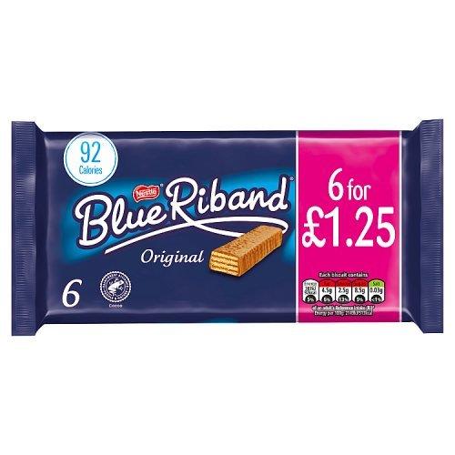 Blue Riband 6pk (6 x 18g) PM £1.25 108g