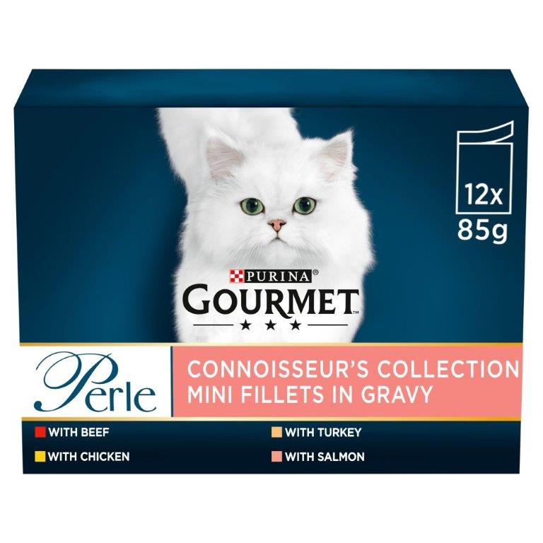 Gourmet Perle Connoisseurs Mixed PM £5.75 12pk (12 x 85g) 1.02kg