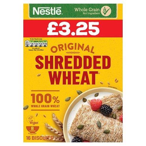 Nestle Shredded Wheat PM £3.25 360g