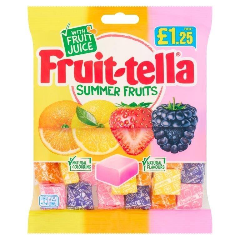 Fruittella Summer Fruits PM £1.25 135g