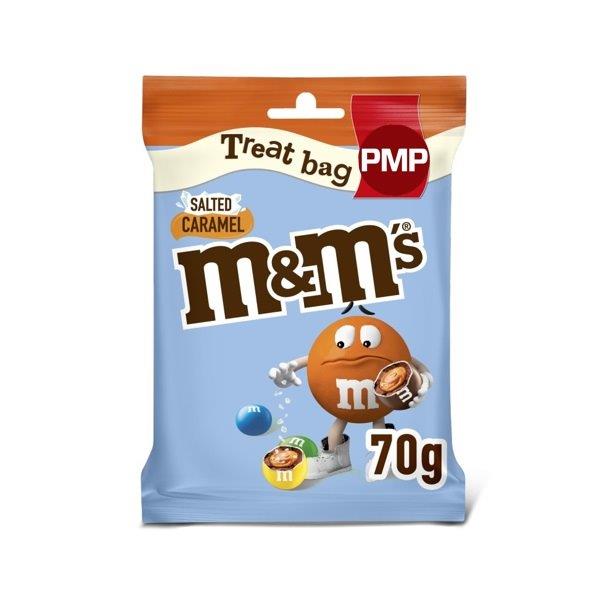 M&Ms Salted Caramel Treat Bag PM £1.35 70g