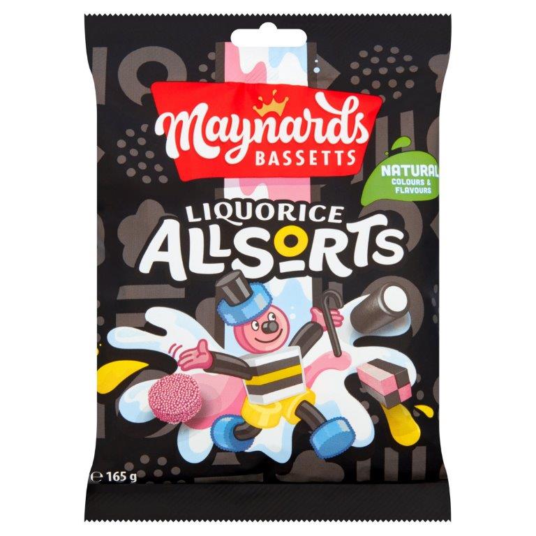 Maynards Bassetts Liquorice Allsorts PM £1.25 130g