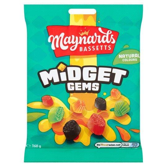 Maynards Bassetts Mini Gems PM £1.25 130g