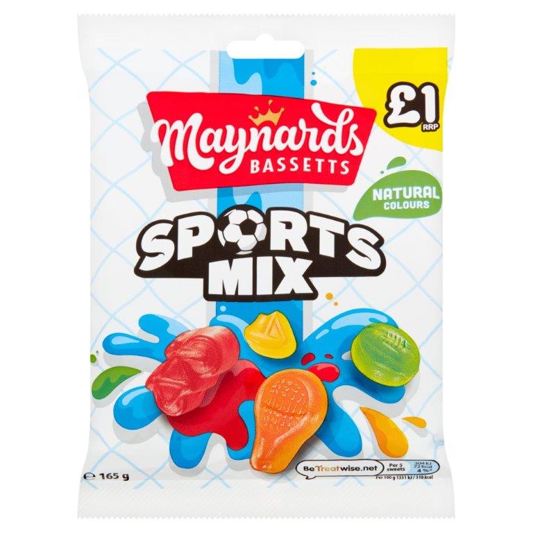 Maynards Bassetts Sports Mix PM £1.25 130g