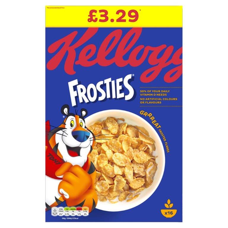 Kellogg's Frosties 500g PM £3.29