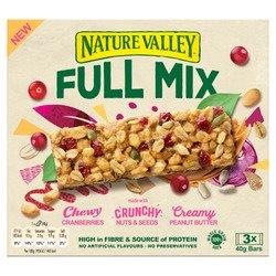 Nature Valley Full Mix Cranberry & Peanut Butter 3pk (3 x 40g)