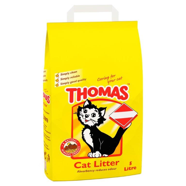 Thomas Cat Litter 5L PM £3.49