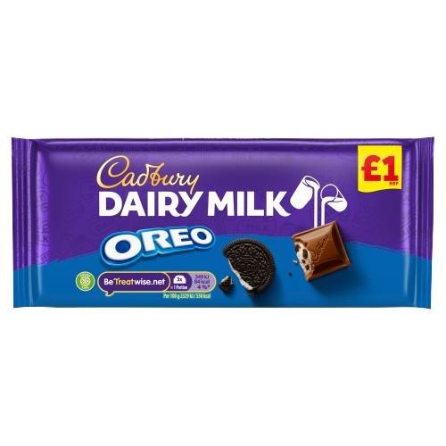 Cadbury Dairy Milk Block Oreo 120g PM £1