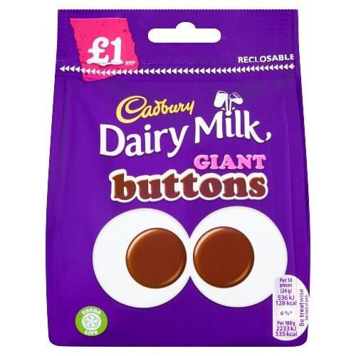 Cadbury Bag Giant Buttons 95g PM £1