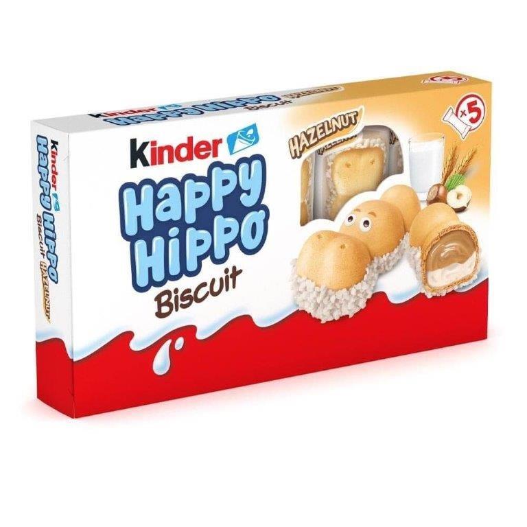 Kinder Happy Hippo Hazelnut T5 (5 x 20.7g)