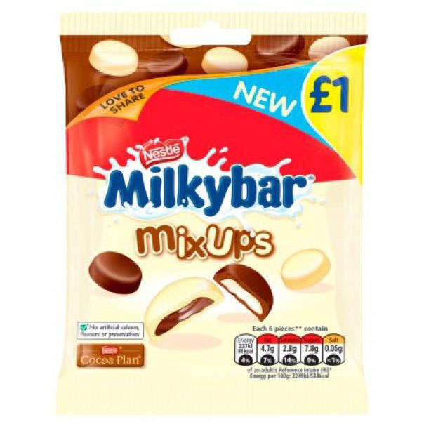 Milkybar Mix Ups Bag 78g PM £1