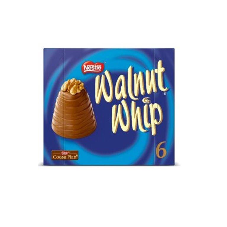 Walnut Whip Carton 6pk (6 x 30g)