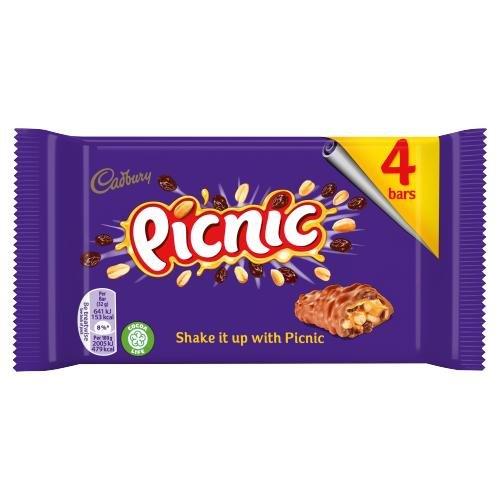 Cadbury Picnic 4pk (4 x 32g) 128g