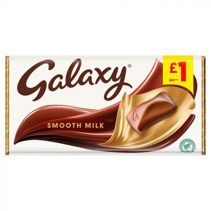 Galaxy Block Smooth Milk 110g PM £1