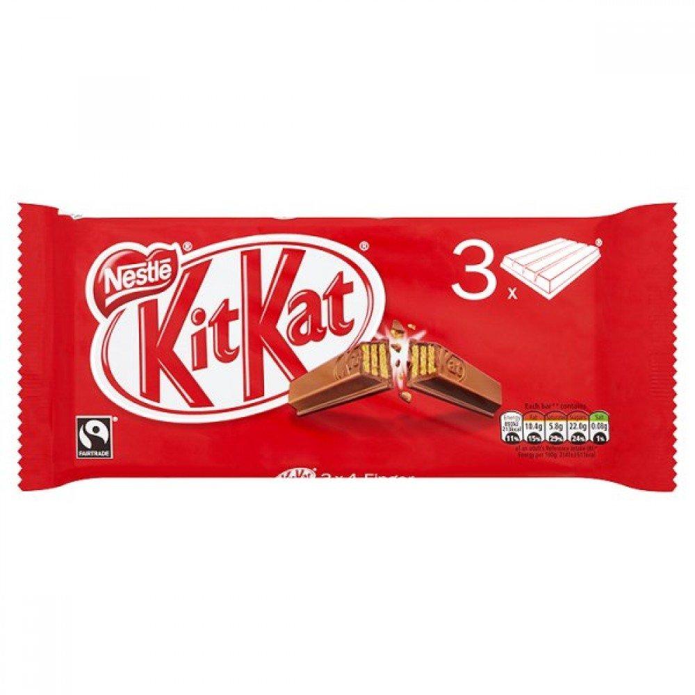KitKat 4 Finger 3pk (3 x 41.5g)