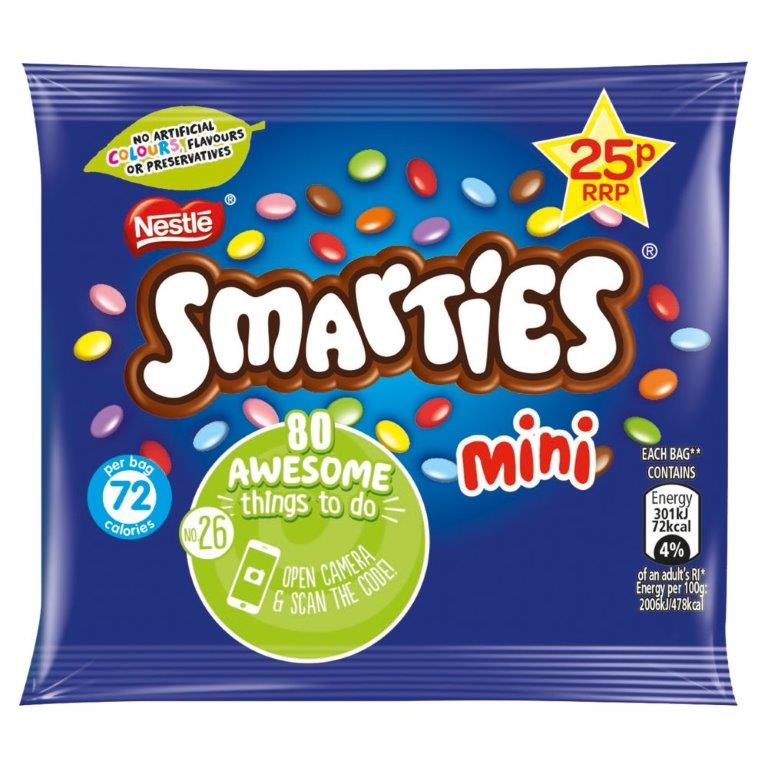 Smarties Mini Bag 15g PM 25p