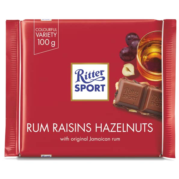 Ritter Sport Colour Rum & Raisin 100g