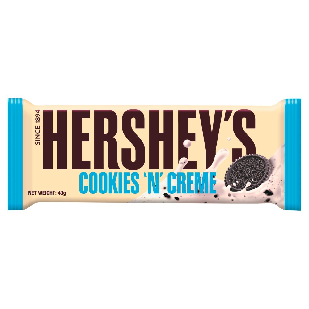Hersheys Bar Cookies n Creme 40g