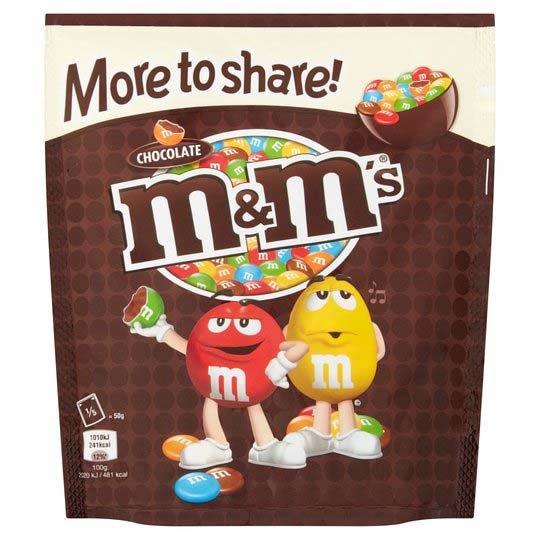 M&M's More To Share Pouch Chocolate 250g