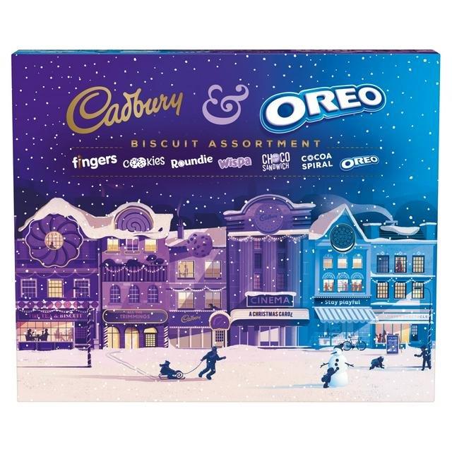 Cadbury & Oreo Biscuit Assortment Box 500g