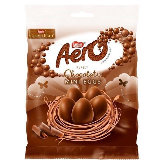 Aero Peppermint Milk Mini Eggs Bag 70g