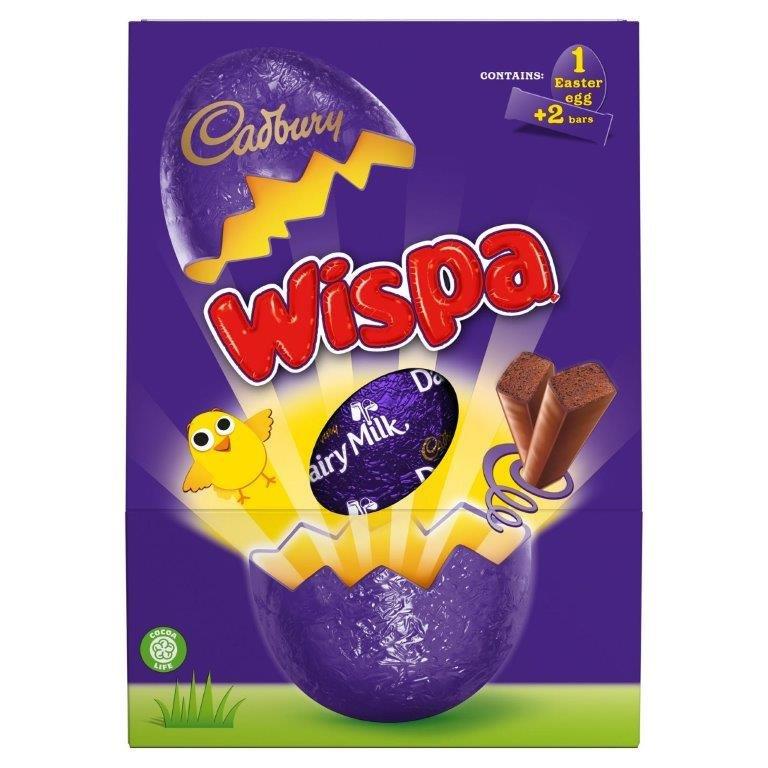 Cadbury Wispa Large Egg 224g