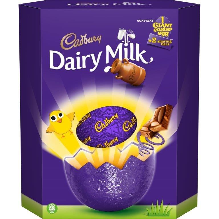 Cadbury Dairy Milk Giant Egg 515g