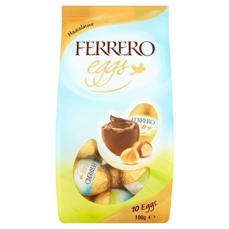 Ferrero Easter Mini Eggs Hazelnut Bag T10 100g