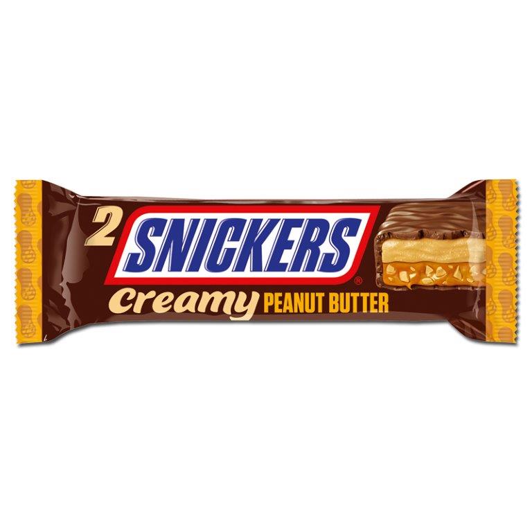 Snickers Creamy Peanut Butter Duo (2 x 18.5g) NEW