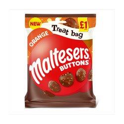 Maltesers Buttons Treat Bag Orange 68g PM £1 NEW