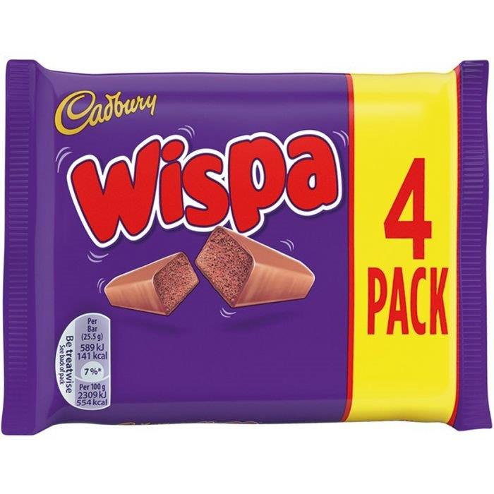 Cadbury Wispa 4pk (4 x 23.7g) 94.8g