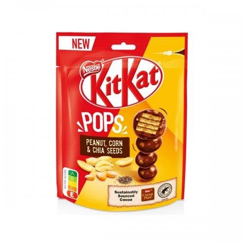 Kit Kat Pops Peanut & Corn Pouch 95g NEW