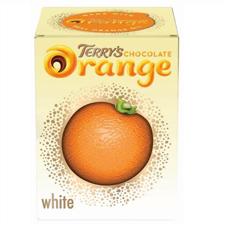 Terry's Chocolate Orange Ball White 157g NEW