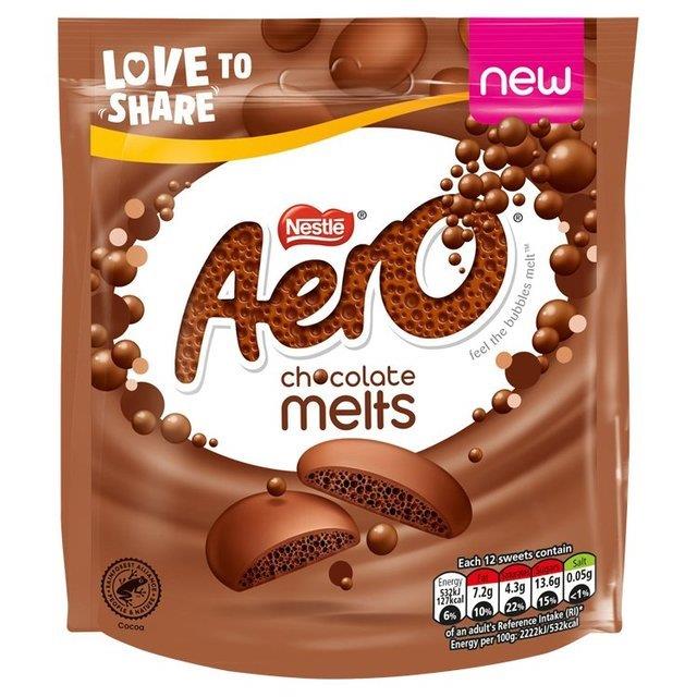 Aero Pouch Melts Milk 92g NEW