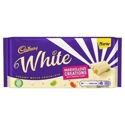 Cadbury Dairy Milk Tablet White Jelly Popping Candy 160g NEW
