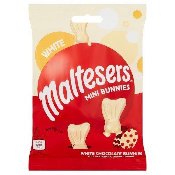 Maltesers White Mini Bunnies Bag 58g