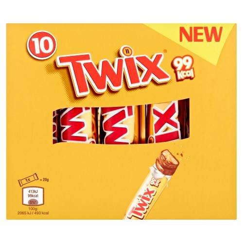 Twix Stick (99kcal) 10pk (10 x 20g) NEW