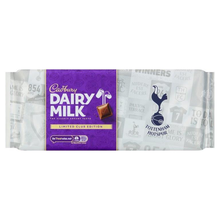 Cadbury Dairy Milk Teams Spurs 360g NEW