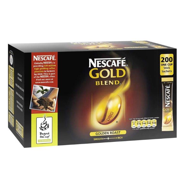 Nescafe Gold Blend Stick Pack 200's