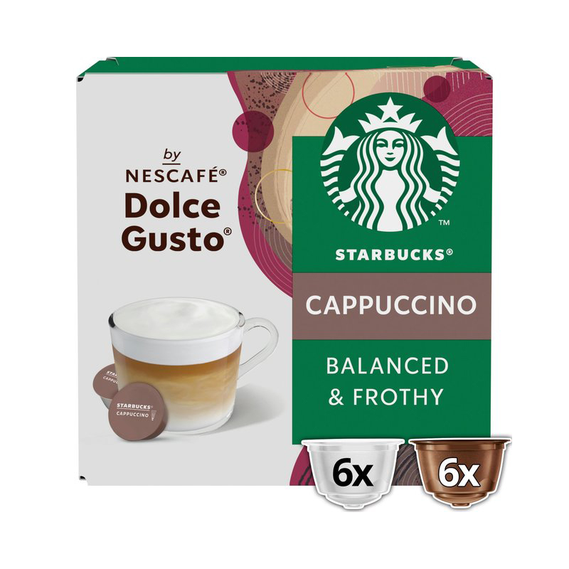 Starbucks Dolce Gusto Cappuccino 12's 120g