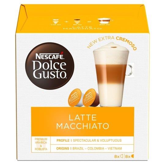 Nescafe Dolce Gusto Latte Macchiatto 16s 183.2g