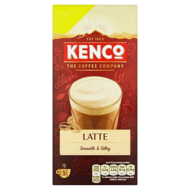 Kenco Sachets Instant Latte 5's PM £1.50
