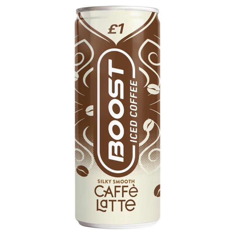Boost Coffee Latte 250ml PM £1