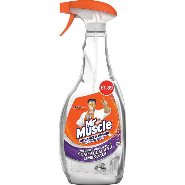 Mr. Muscle Advanced Power Shower Trigger 750ml PM £1.89