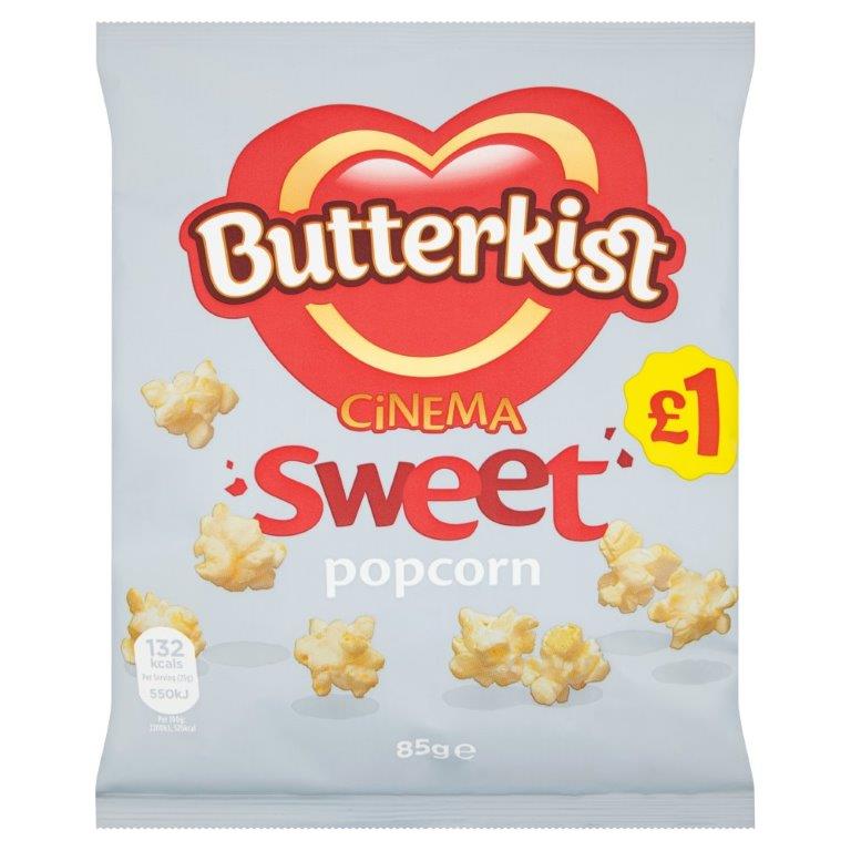 Butterkist Popcorn Cinema Sweet 85g PM £1