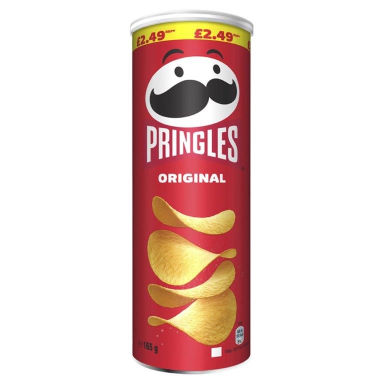 Pringles 165g Original PM £2.49 NEW
